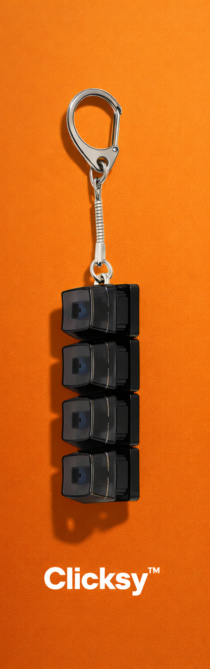 Clicker Keychain: Your Portable Stress Buddy
